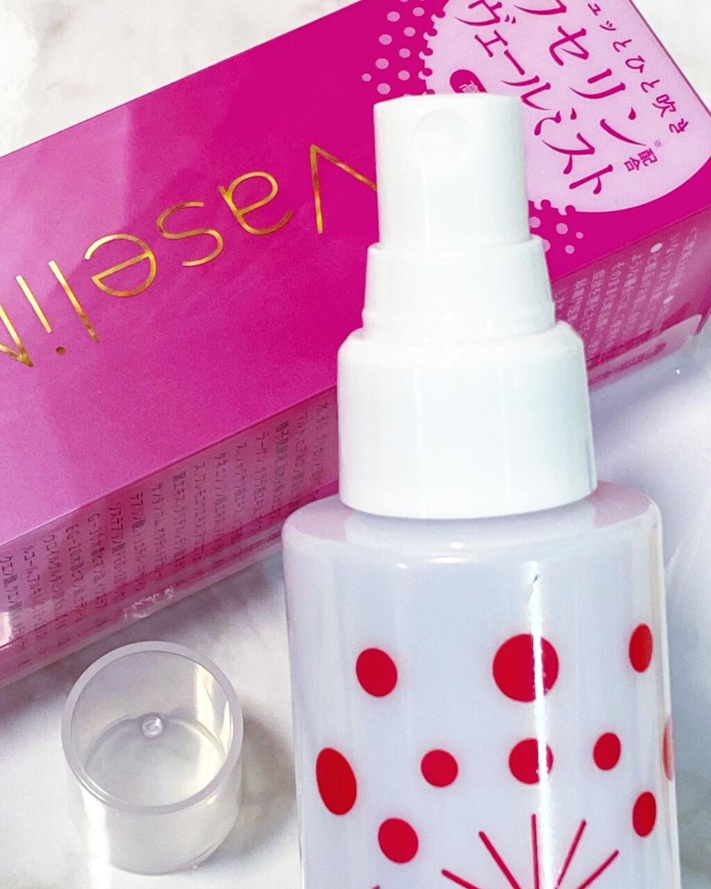 ハーモナイズワセリミスト/黒龍堂/ミスト状化粧水を使ったクチコミ(3枚目)