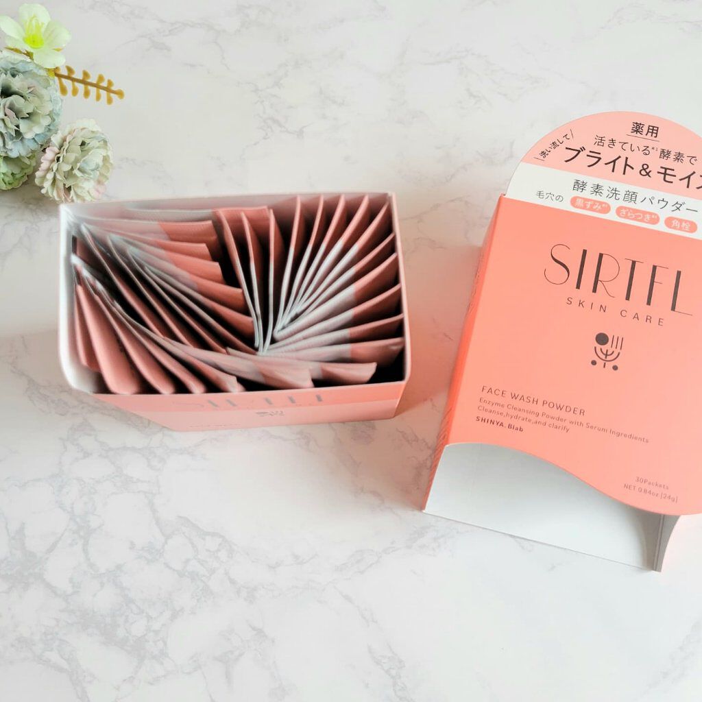 ブライト酵素洗顔パウダー/SIRTFL/洗顔パウダーを使ったクチコミ（3枚目）