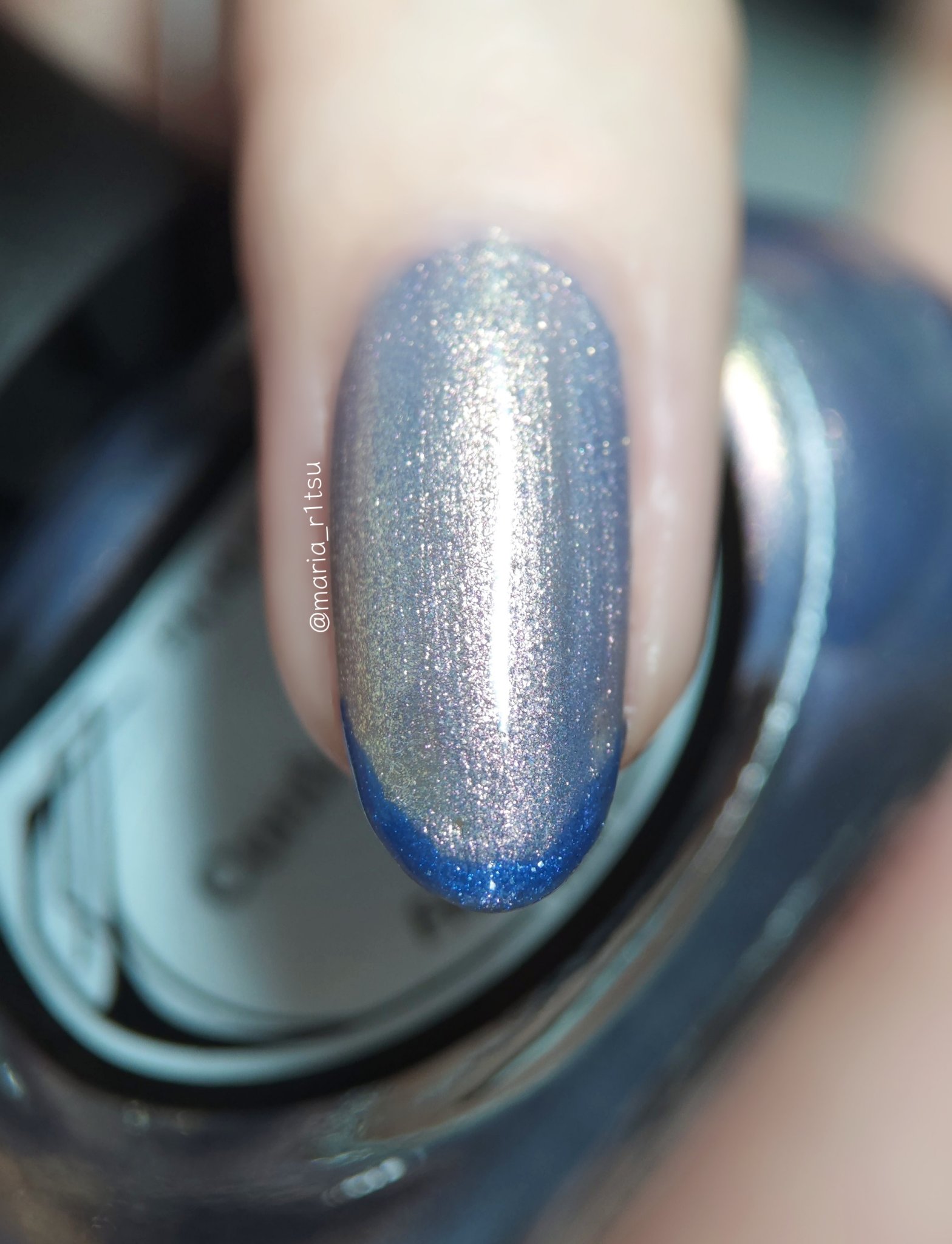 Coeur de Fleur Nail Color NAEBANOSORA 23 SHUGYOKU なえばのそら23しゅぎょく/Causette.Joli/マニキュアを使ったクチコミ（3枚目）