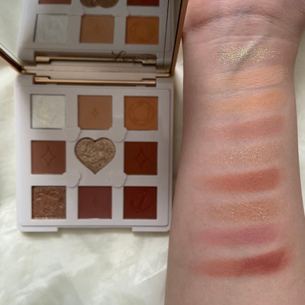 Love Bear 9色 アイシャドウパレット/FlowerKnows/アイシャドウパレットを使ったクチコミ(3枚目)