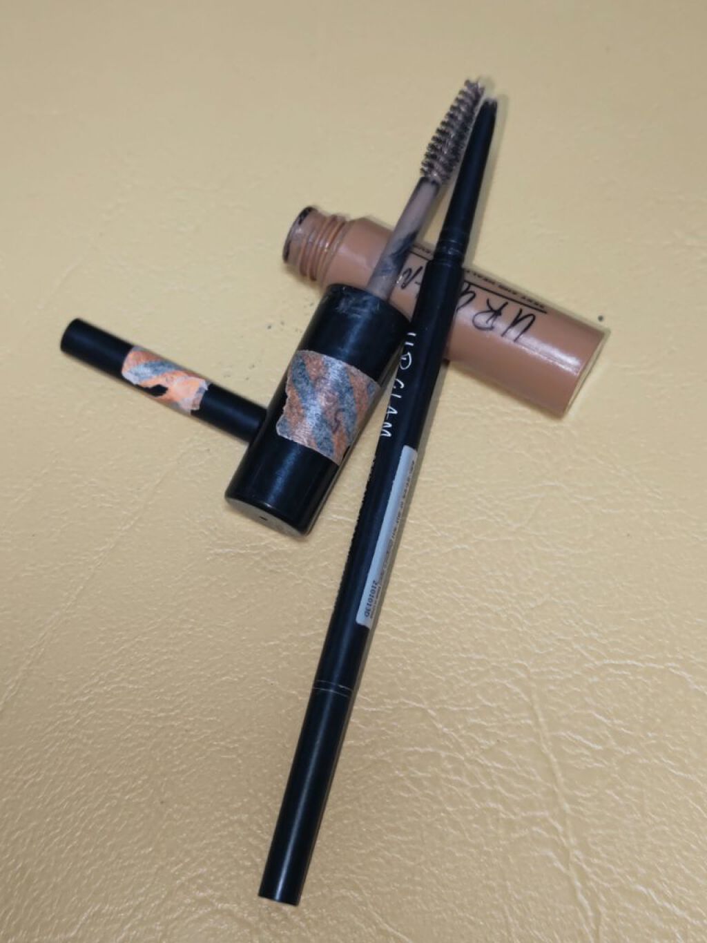 UR GLAM　EYEBROW MASCARA ソフトブラウン/U R GLAM/眉マスカラを使ったクチコミ（1枚目）