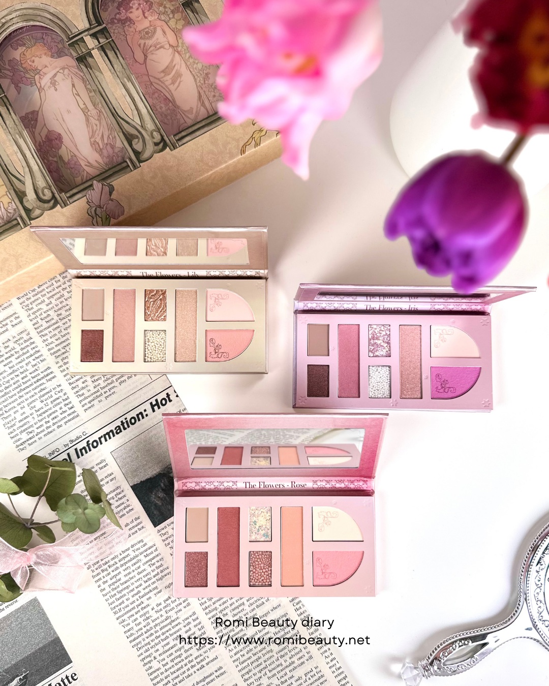 レディフラワーパレット/MilleFée/マルチパレットを使ったクチコミ（2枚目）