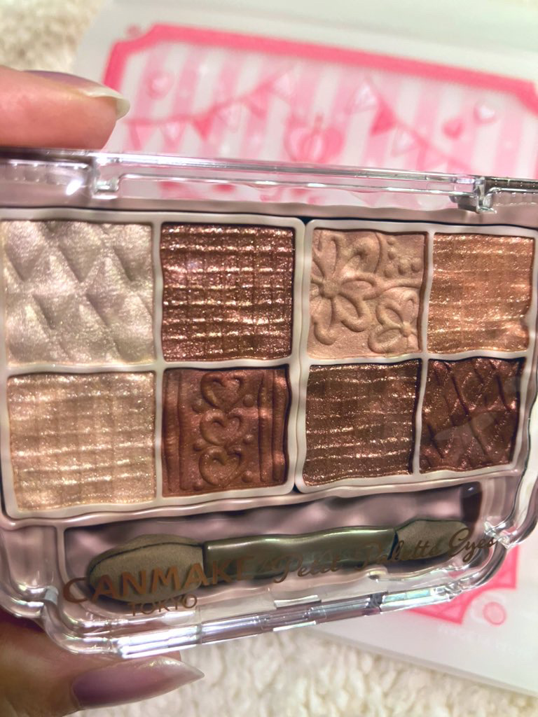 プティパレットアイズ/キャンメイク/パウダーアイシャドウを使ったクチコミ（3枚目）