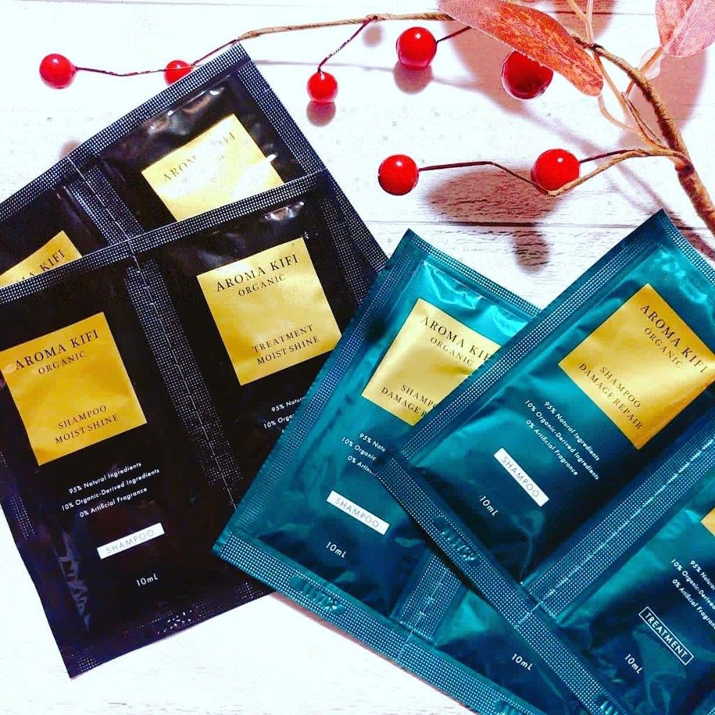 オーガニックシャンプー／トリートメント＜モイストシャイン＞/AROMA KIFI/シャンプー・コンディショナーを使ったクチコミ（1枚目）