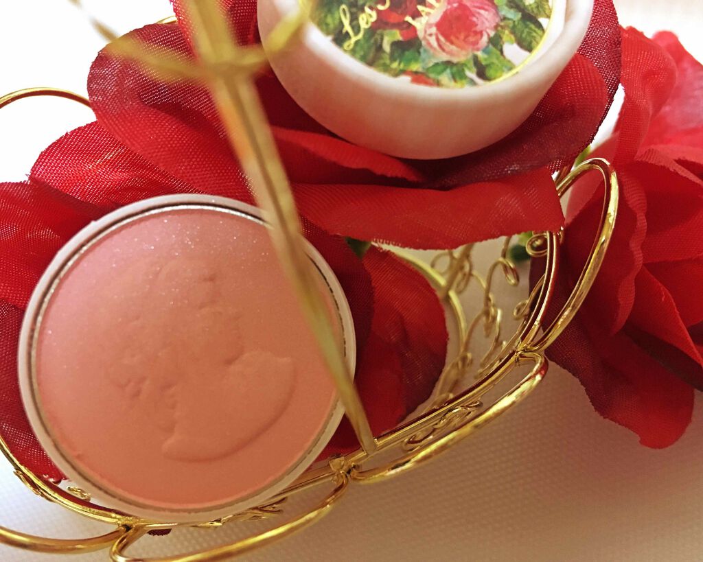 ミニ プレスト チークカラー/レ・メルヴェイユーズ ラデュレ/パウダーチークを使ったクチコミ(2枚目)