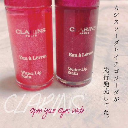 ウォーターリップ ステイン/CLARINS/リップグロスを使ったクチコミ(1枚目)
