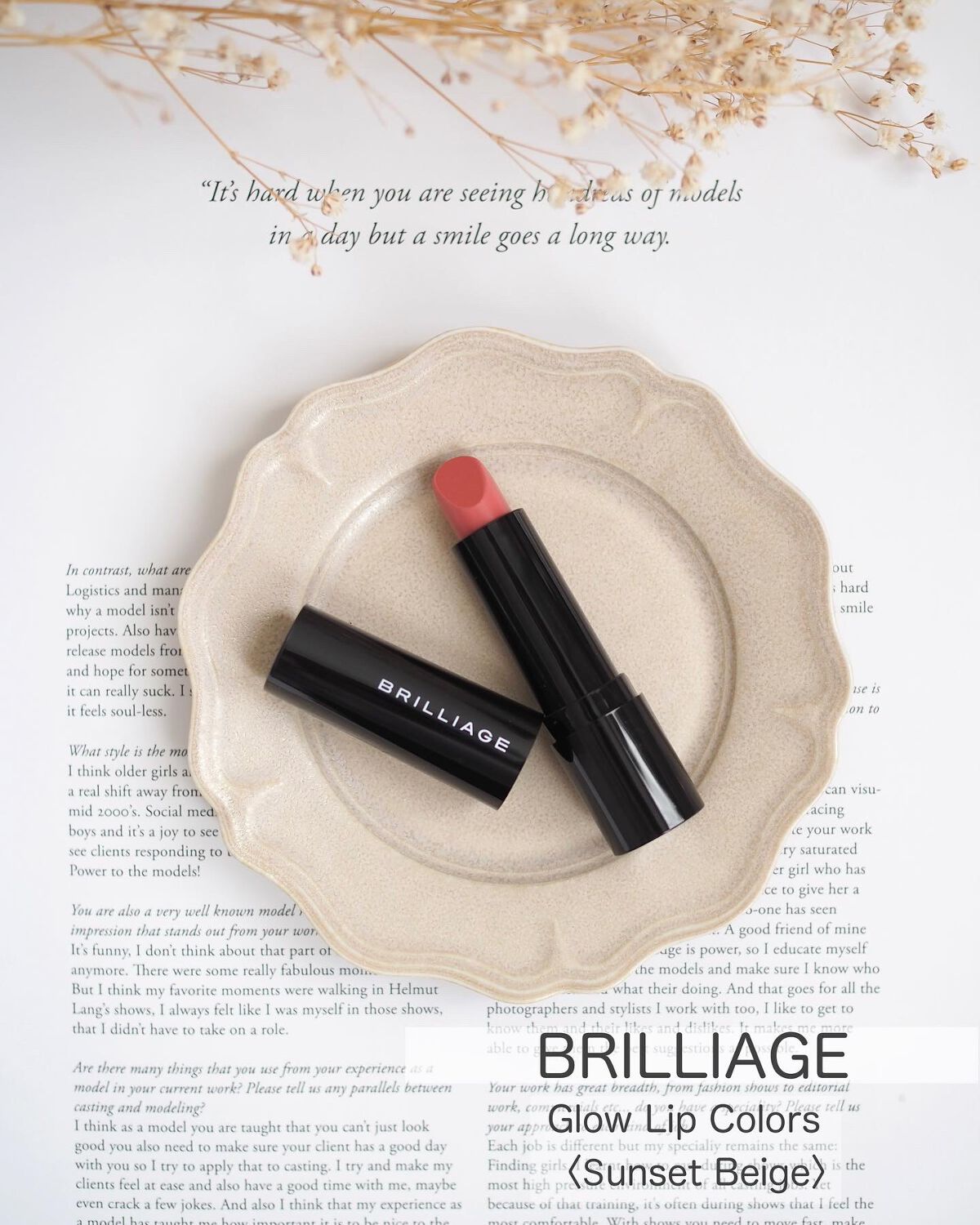 グロウリップカラーズ/ブリリアージュ/口紅を使ったクチコミ（1枚目）