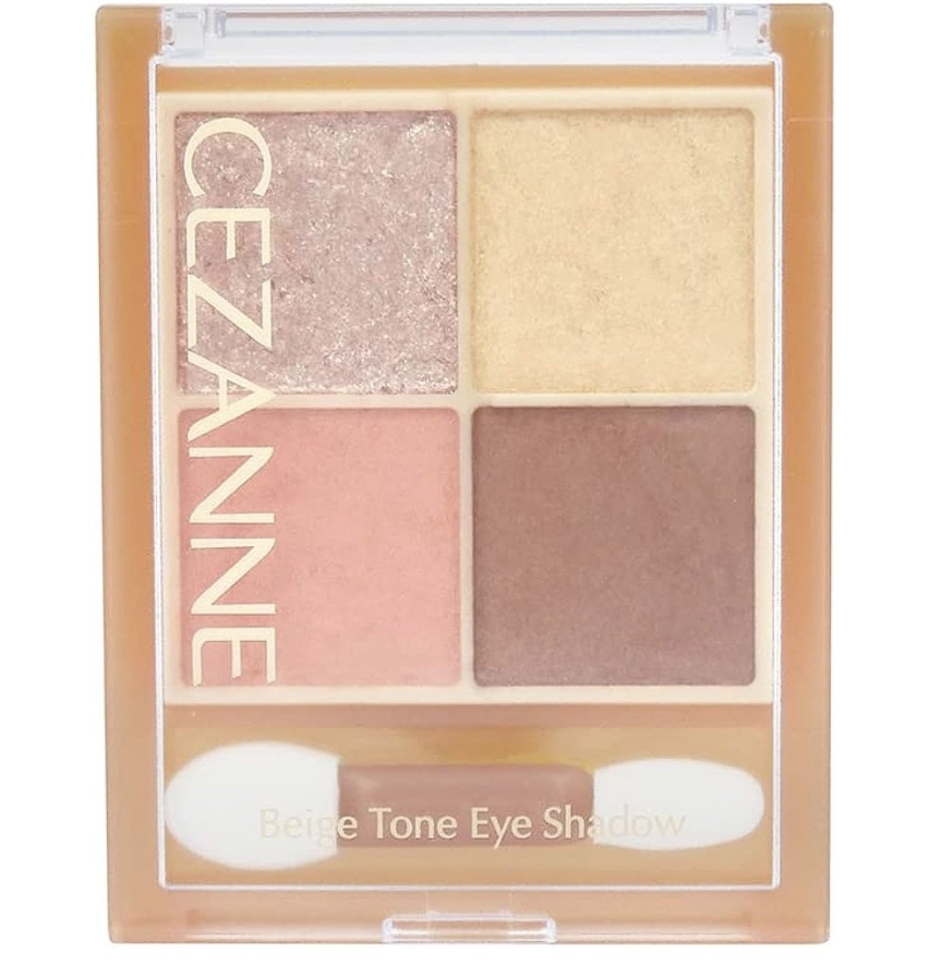 ベージュトーンアイシャドウ/CEZANNE/アイシャドウパレットを使ったクチコミ（1枚目）