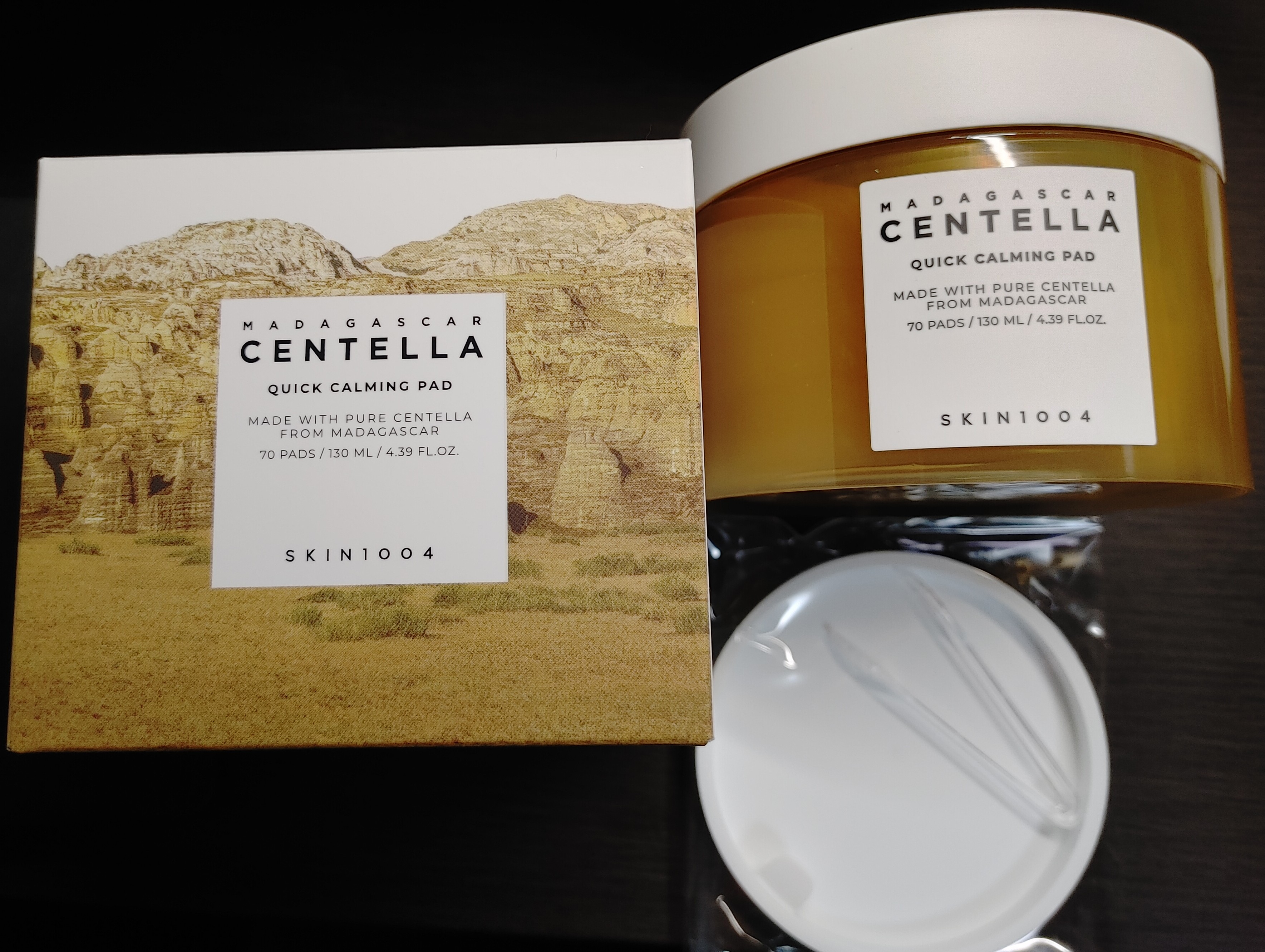 センテラ クイックカーミングパッド/SKIN1004/トナーパッドを使ったクチコミ（1枚目）