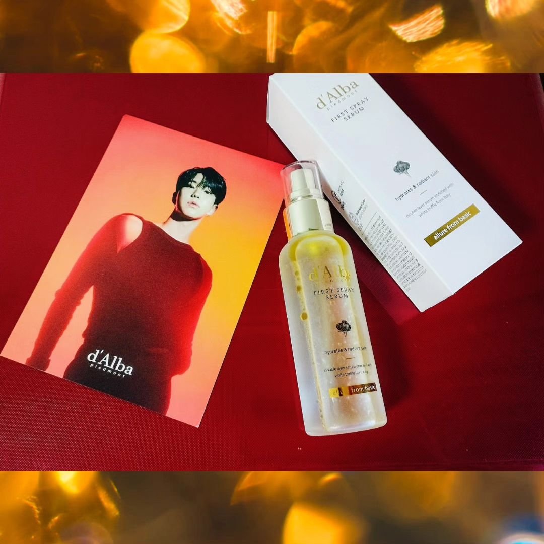 ダルバ ホワイトトリュフファーストスプレーセラム/ダルバ/ミスト状化粧水を使ったクチコミ（1枚目）