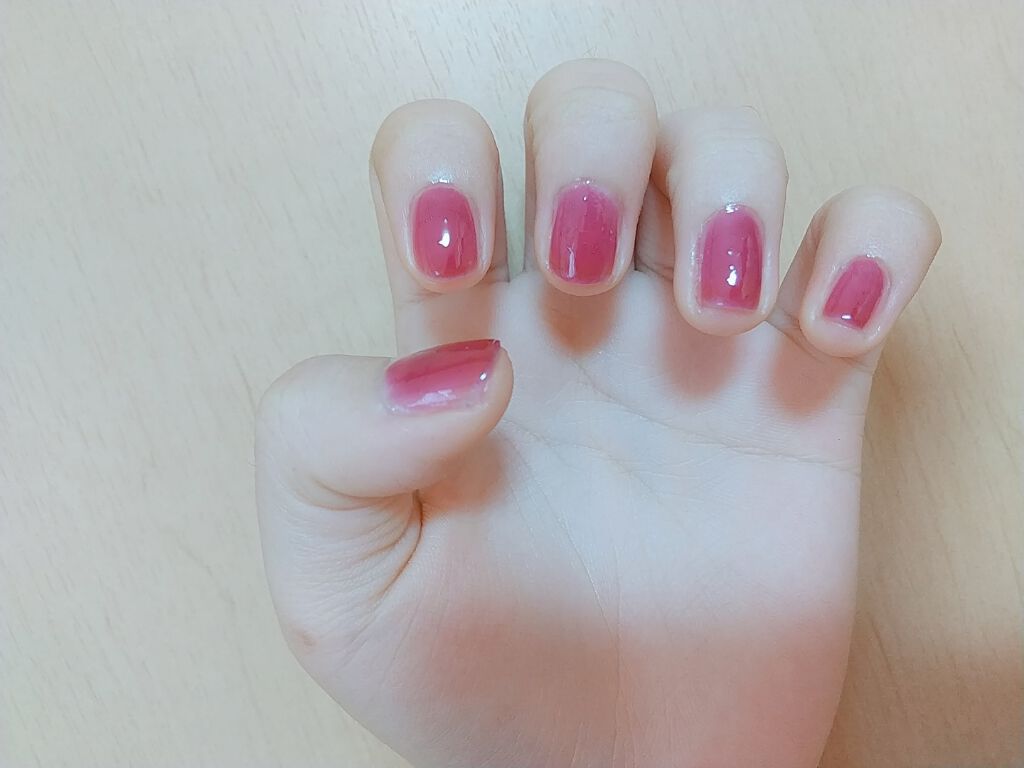 ジェルネイル トップコート/LOUJENE/ジェルネイルを使ったクチコミ（1枚目）