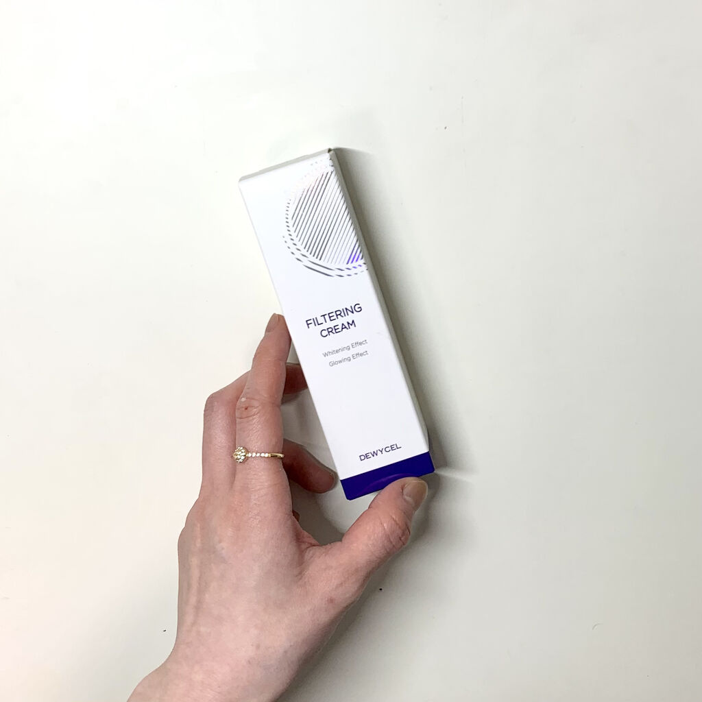 フィルタリングクリーム/DEWYCEL/日焼け止めクリームを使ったクチコミ（2枚目）