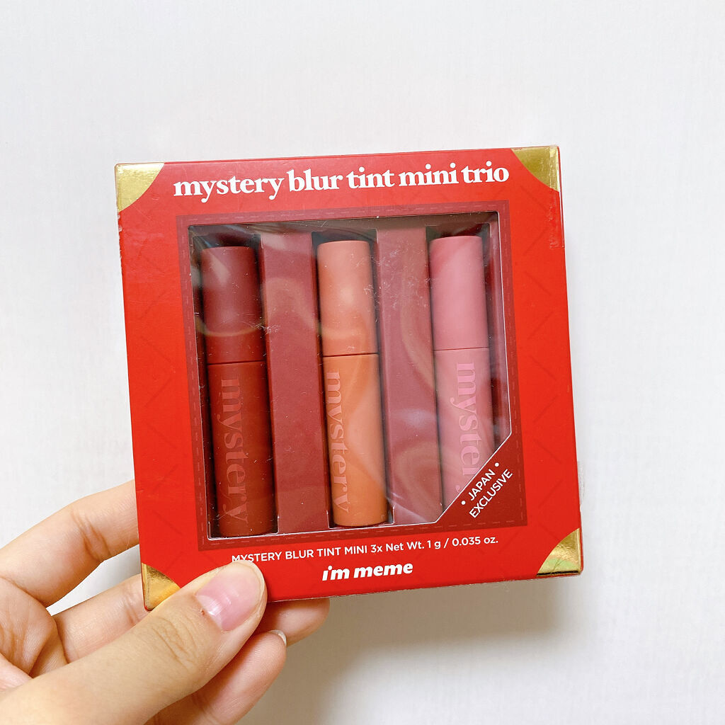 アイムミステリーブラーティント/i’m meme/リップティントを使ったクチコミ（1枚目）