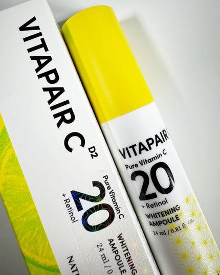 ビタペアC ビタレチ美容液/ネイチャーリパブリック/美容液を使ったクチコミ(2枚目)