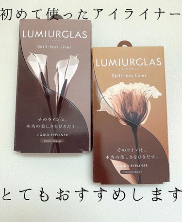 スキルレスライナー/LUMIURGLAS/リキッドアイライナーを使ったクチコミ（1枚目）