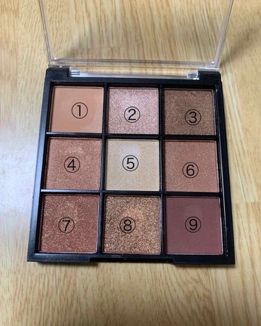 UR GLAM　BLOOMING EYE COLOR PALETTE/U R GLAM/アイシャドウパレットを使ったクチコミ（2枚目）