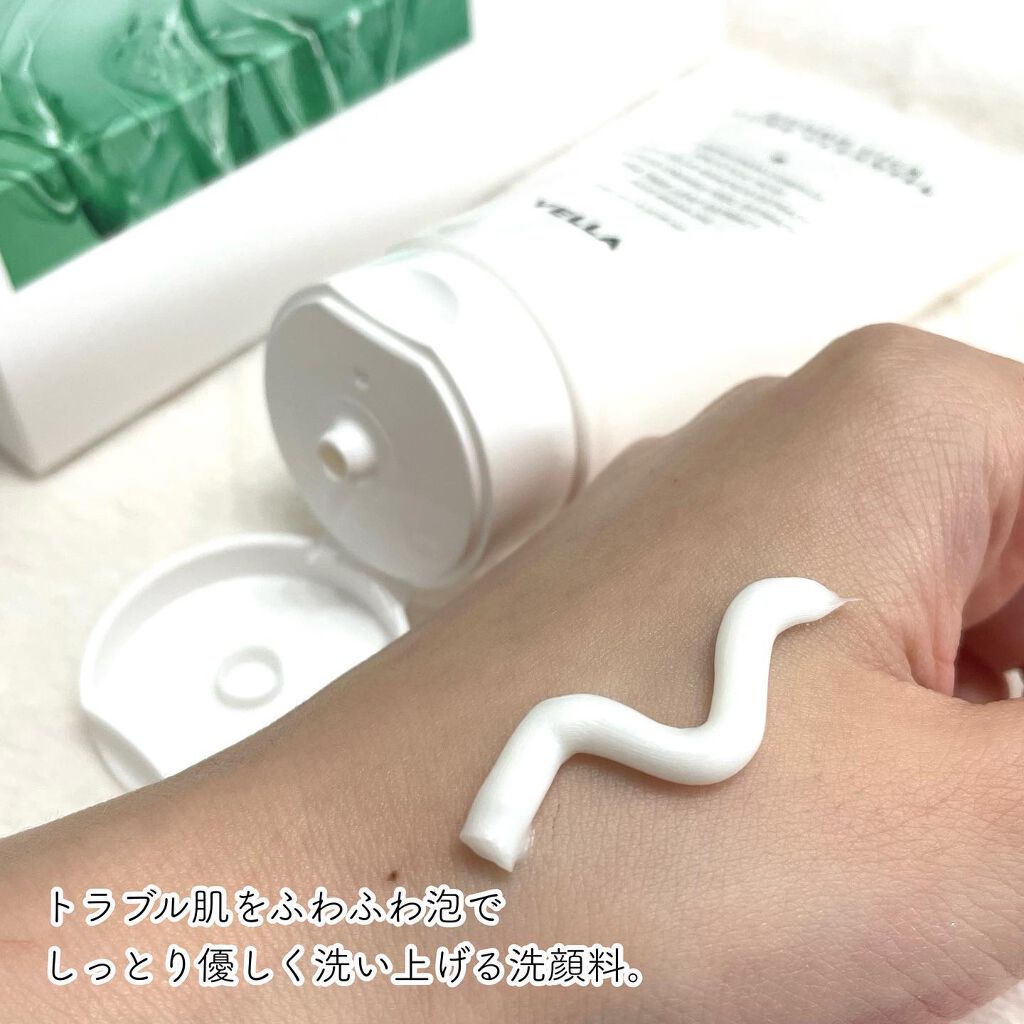 ハイドロシカアクネクレンザー/VELLA/泡洗顔を使ったクチコミ（3枚目）