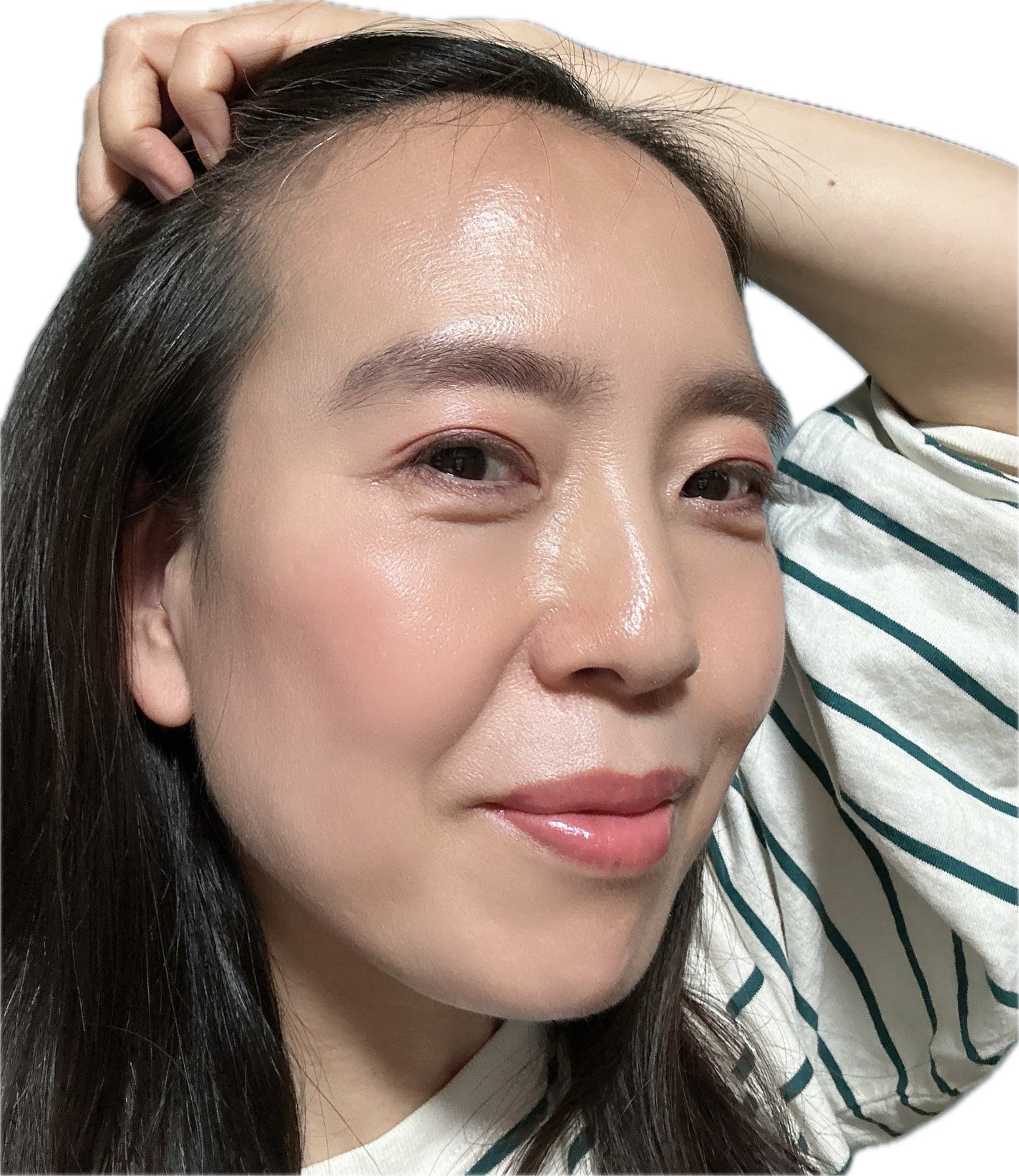 ミネラルマルチルミナイザー/SUIKO HATSUCURE/スティックハイライトを使ったクチコミ(5枚目)