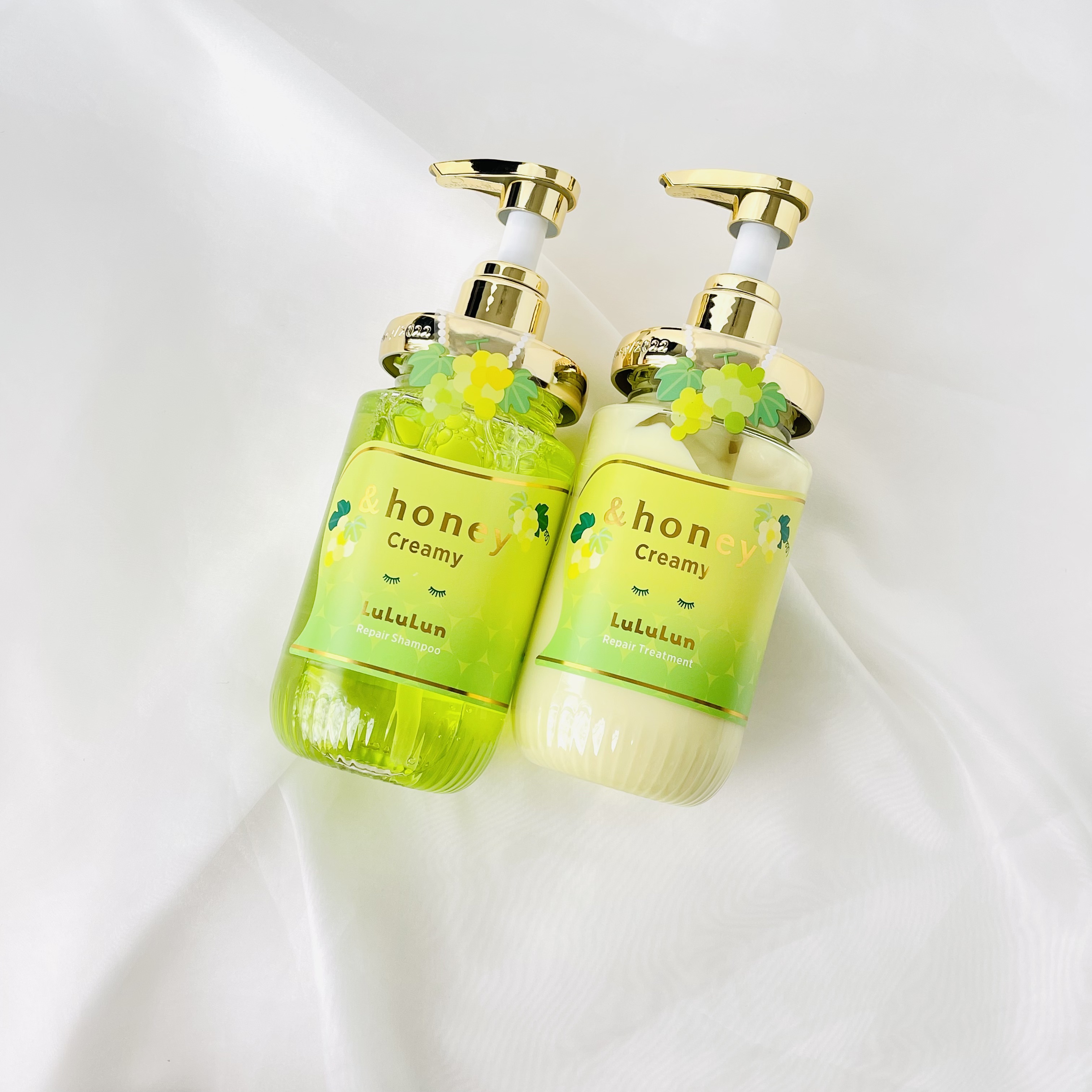 アンドハニー クリーミー ルルルン リペア ペアセット/&honey/シャンプー・コンディショナーを使ったクチコミ（3枚目）