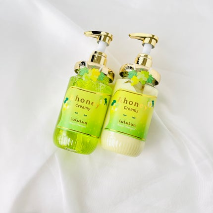 アンドハニー クリーミー ルルルン リペア ペアセット/&honey/シャンプー・コンディショナーを使ったクチコミ(3枚目)