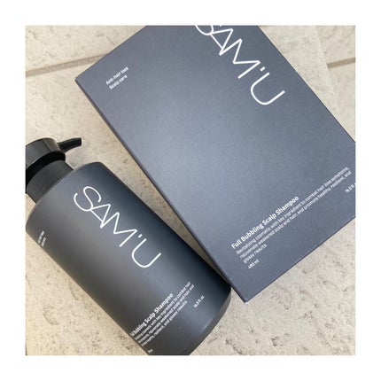 フルバブリングスカルプシャンプー/SAM'U/頭皮ケアを使ったクチコミ(1枚目)