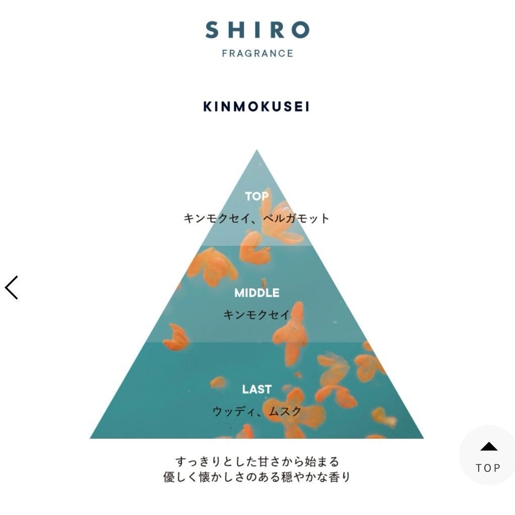 キンモクセイ ボディミスト/SHIRO/香水(レディース)を使ったクチコミ(3枚目)