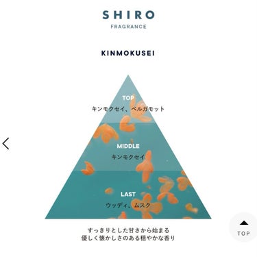 キンモクセイ ボディミスト/SHIRO/香水(レディース)を使ったクチコミ（3枚目）