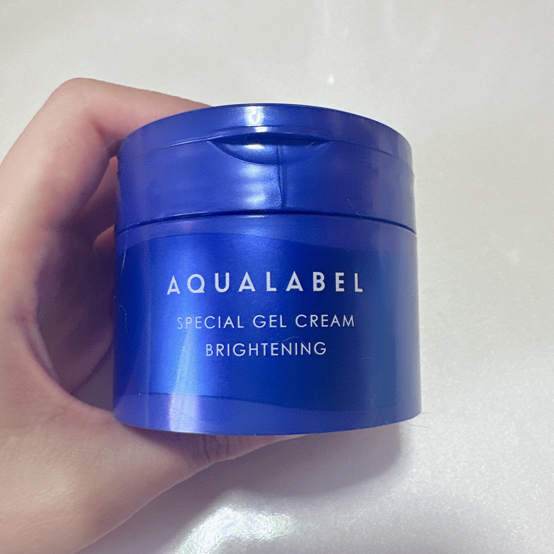 スペシャルジェルクリーム EX （ブライトニング） /アクアレーベル/オールインワン化粧品を使ったクチコミ（2枚目）