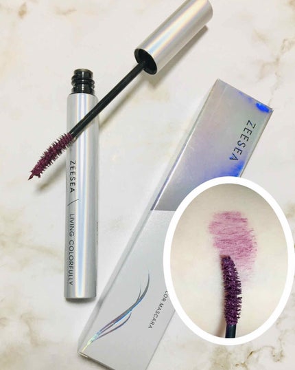 ダイヤモンドシリーズ カラーマスカラ/ZEESEA/マスカラを使ったクチコミ(1枚目)