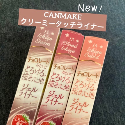 クリーミータッチライナー/キャンメイク/ジェルアイライナーを使ったクチコミ(1枚目)