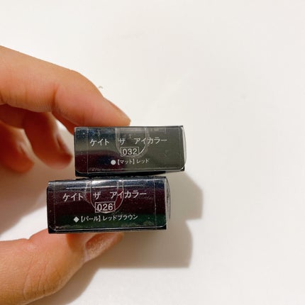 ケイト ザ アイカラー 026 レッドブラウン/KATE/単色アイシャドウを使ったクチコミ(3枚目)
