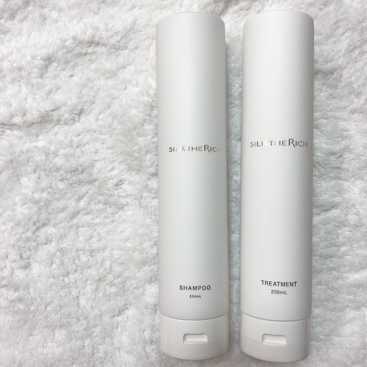 SILK THE RICH モイスト&リペア シャンプー・トリートメント/SILK THE RICH/市販シャンプーを使ったクチコミ（2枚目）