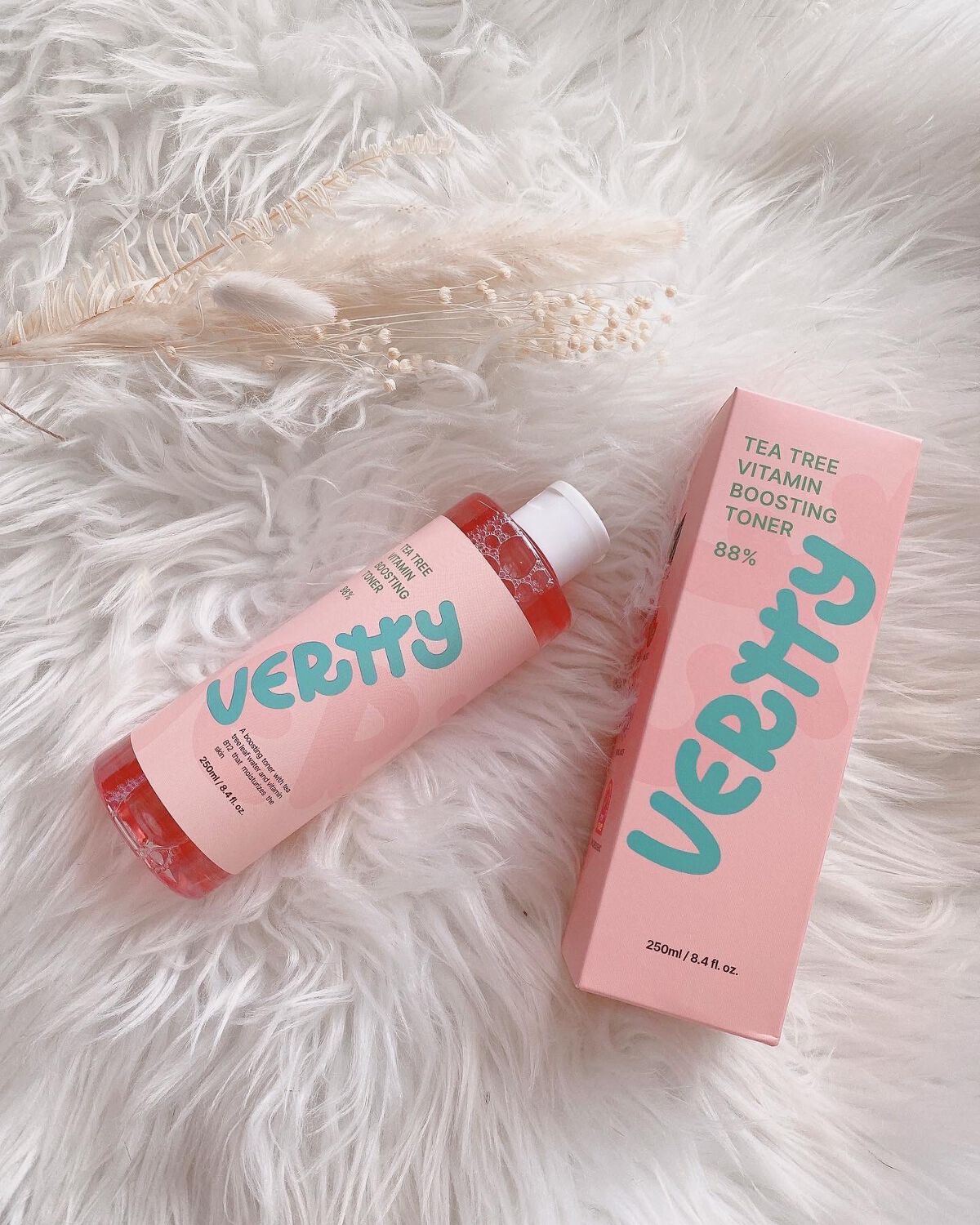 ティーツリー88%ビタミンブースティングトナー/Vertty/化粧水を使ったクチコミ（1枚目）