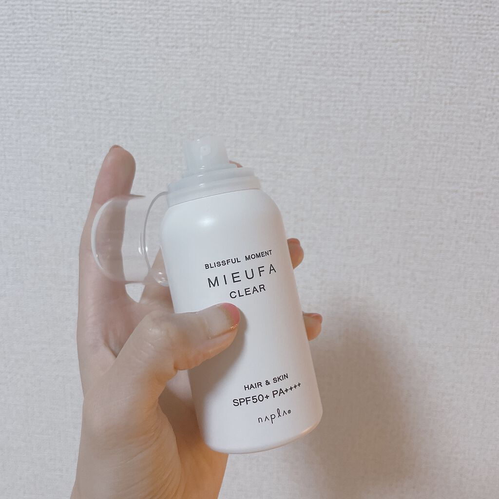 ミーファ フレグランスUVスプレー クリア/MIEUFA/日焼け止めミスト・スプレーを使ったクチコミ（2枚目）
