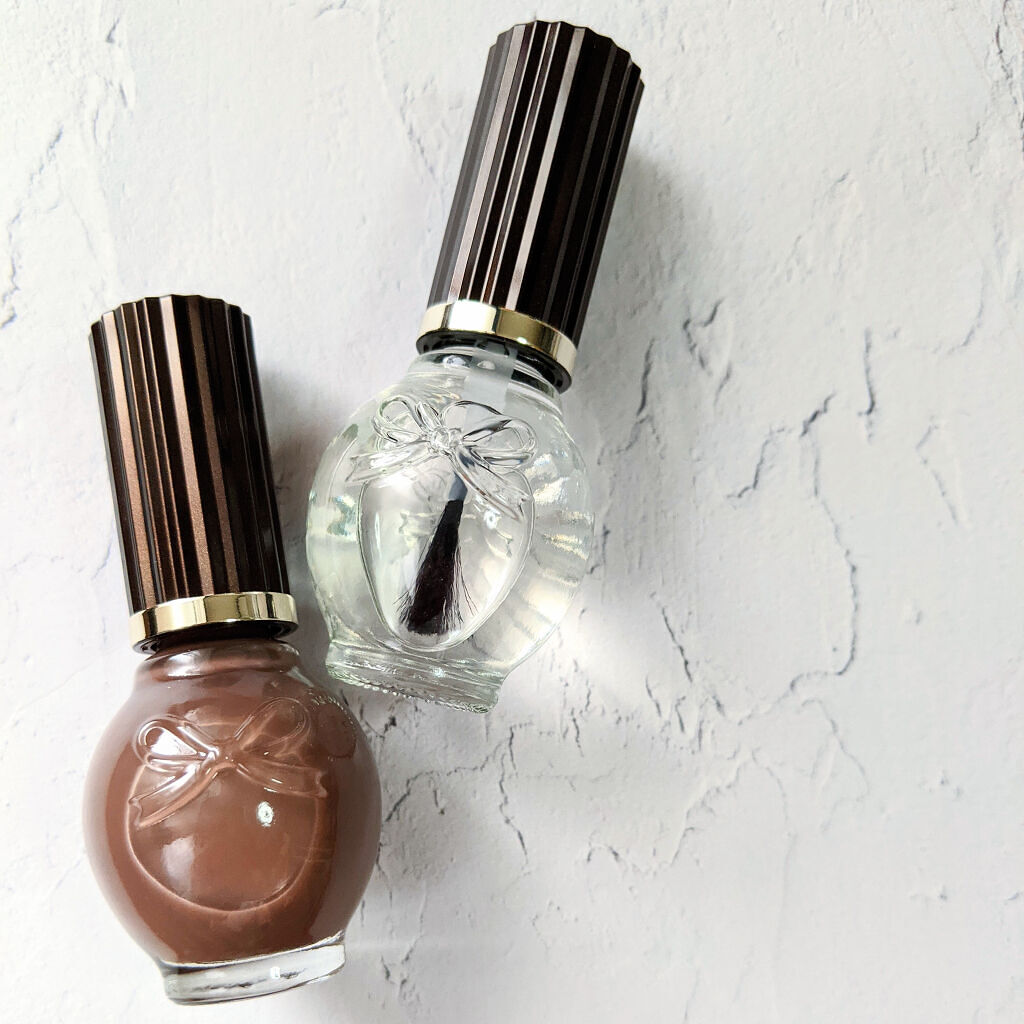 スピーディ トップコートR/シュガードール/ネイルトップコートを使ったクチコミ（3枚目）