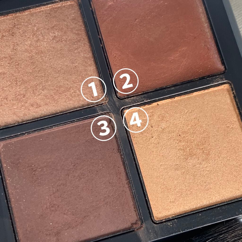 ディメンショナルビジョンアイパレット/THREE/アイシャドウパレットを使ったクチコミ(2枚目)