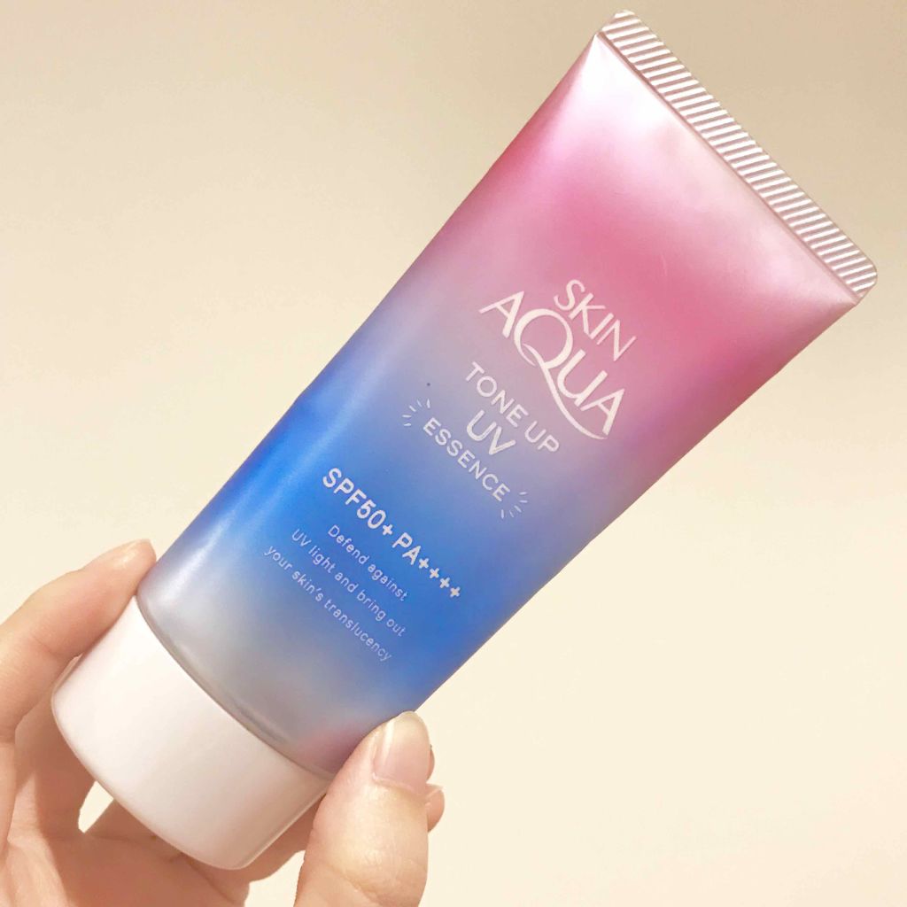 スキンアクア トーンアップUVエッセンス/スキンアクア/日焼け止めクリームを使ったクチコミ（1枚目）
