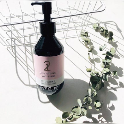 洗顔だけじゃない+パックもできる洗顔料/ONE STONE TWO BIRDS/その他洗顔料を使ったクチコミ(3枚目)