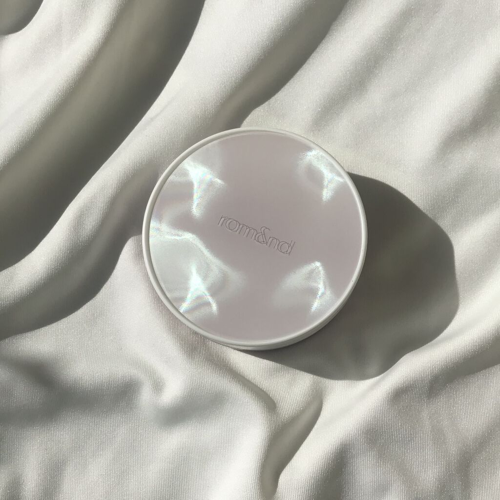 クリアカバークッション 21号 NATURAL/rom&nd/クッションファンデーションを使ったクチコミ（1枚目）