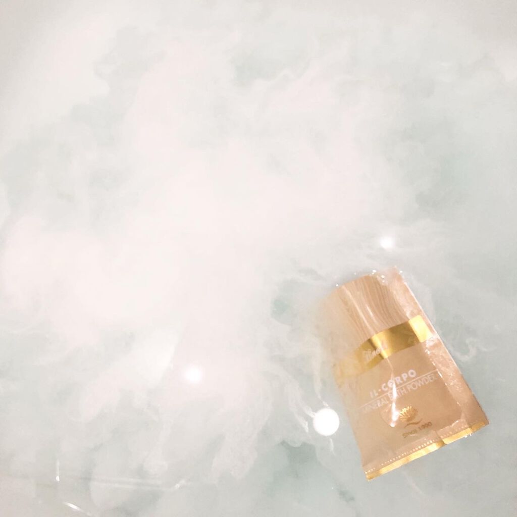 ミネラルバスパウダー グリーティングギフト/イルコルポ/入浴剤セットを使ったクチコミ（1枚目）