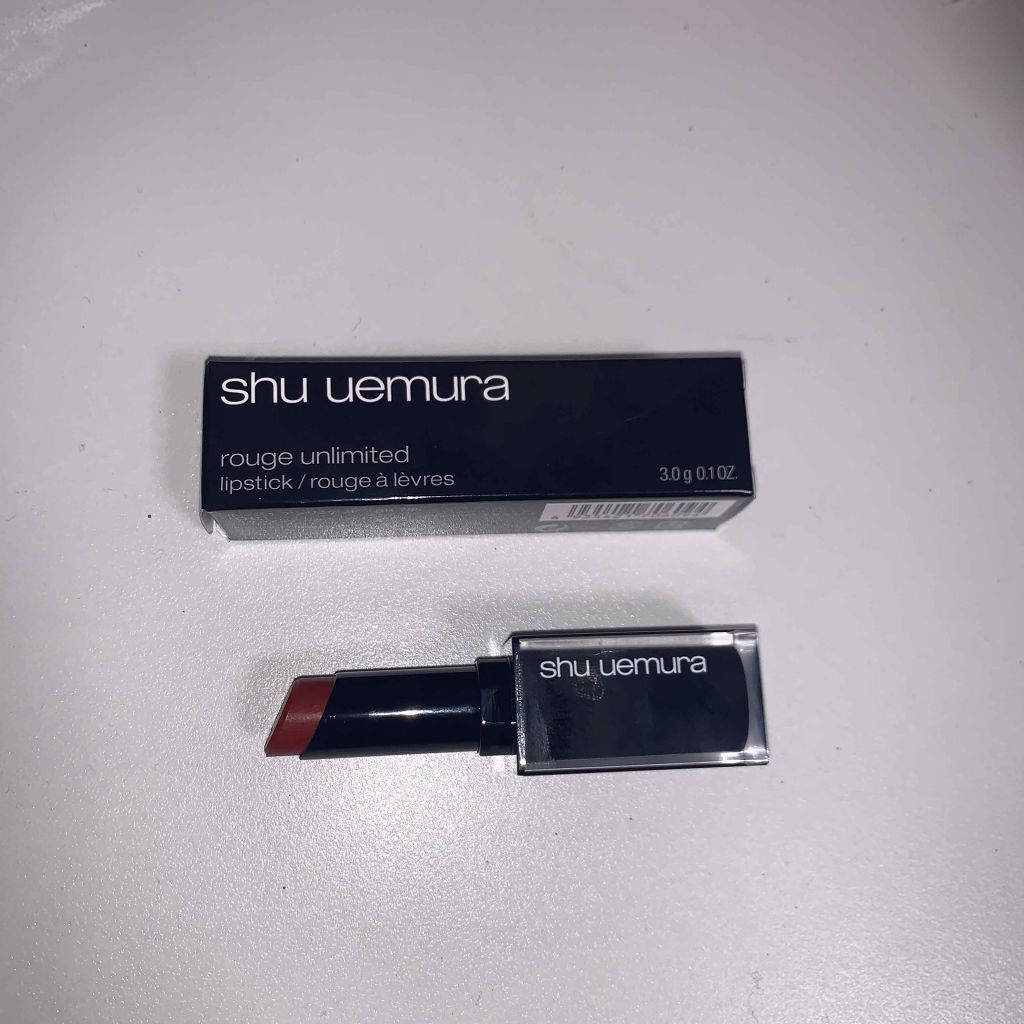 ルージュ アンリミテッド マット/shu uemura/口紅を使ったクチコミ（1枚目）