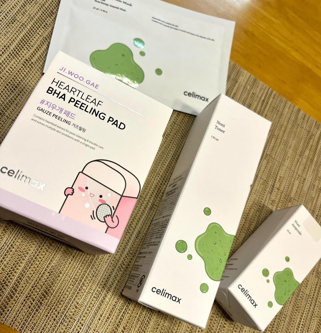 BHA消しゴムピーリングパッド/celimax/トナーパッドを使ったクチコミ（2枚目）