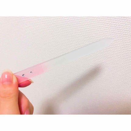 ガラス爪ヤスリ/DAISO/ネイル用品を使ったクチコミ(1枚目)
