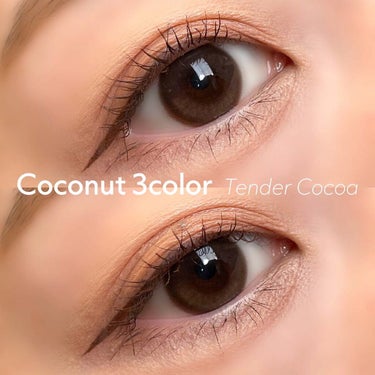 THEPIEL Coconutのクチコミ「⁡
⁡
⁡
▼3色グラデで立体的な瞳に🥺💘
【Coconut 3color / Tender .....」（2枚目）