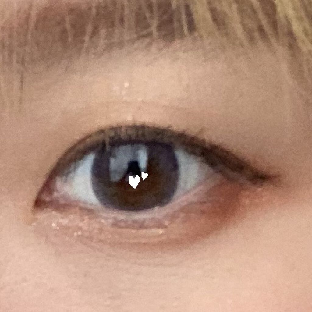 Having Fun Kristin ブルー/Hapa kristin/カラーコンタクトレンズを使ったクチコミ（1枚目）