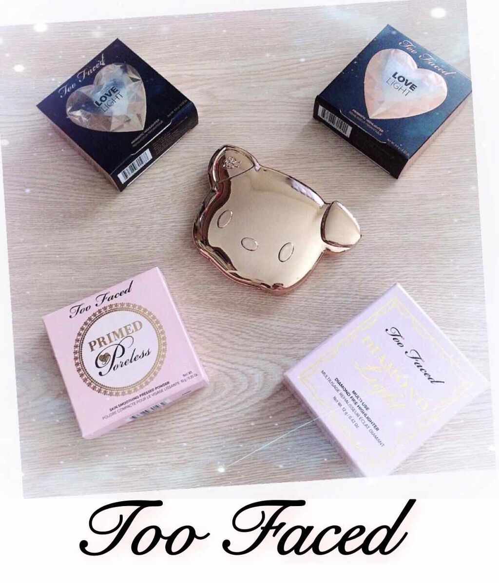 ラブ ライト ハイライター/Too Faced/パウダーハイライトを使ったクチコミ(1枚目)