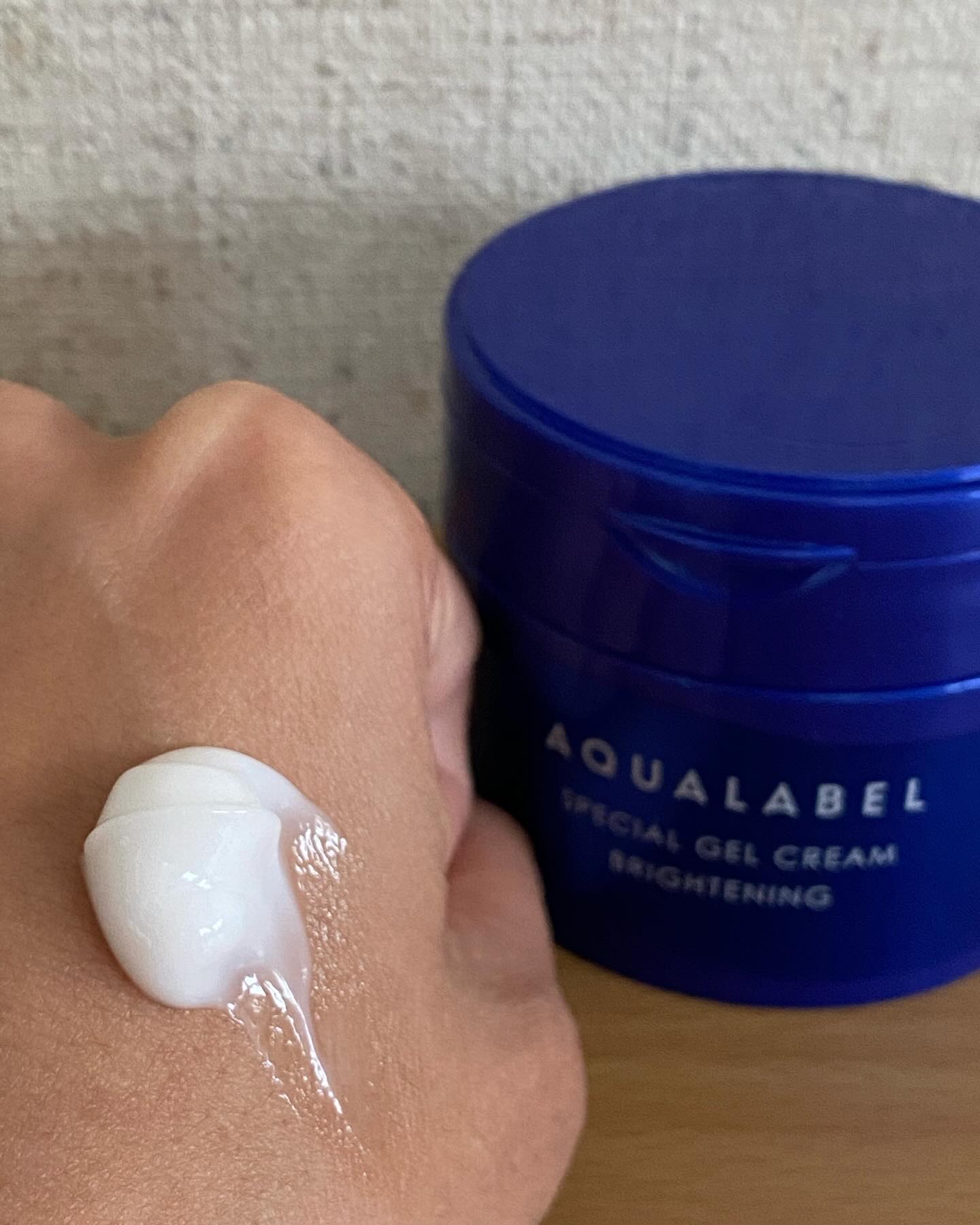 スペシャルジェルクリーム EX （ブライトニング） /アクアレーベル/オールインワン化粧品を使ったクチコミ（3枚目）