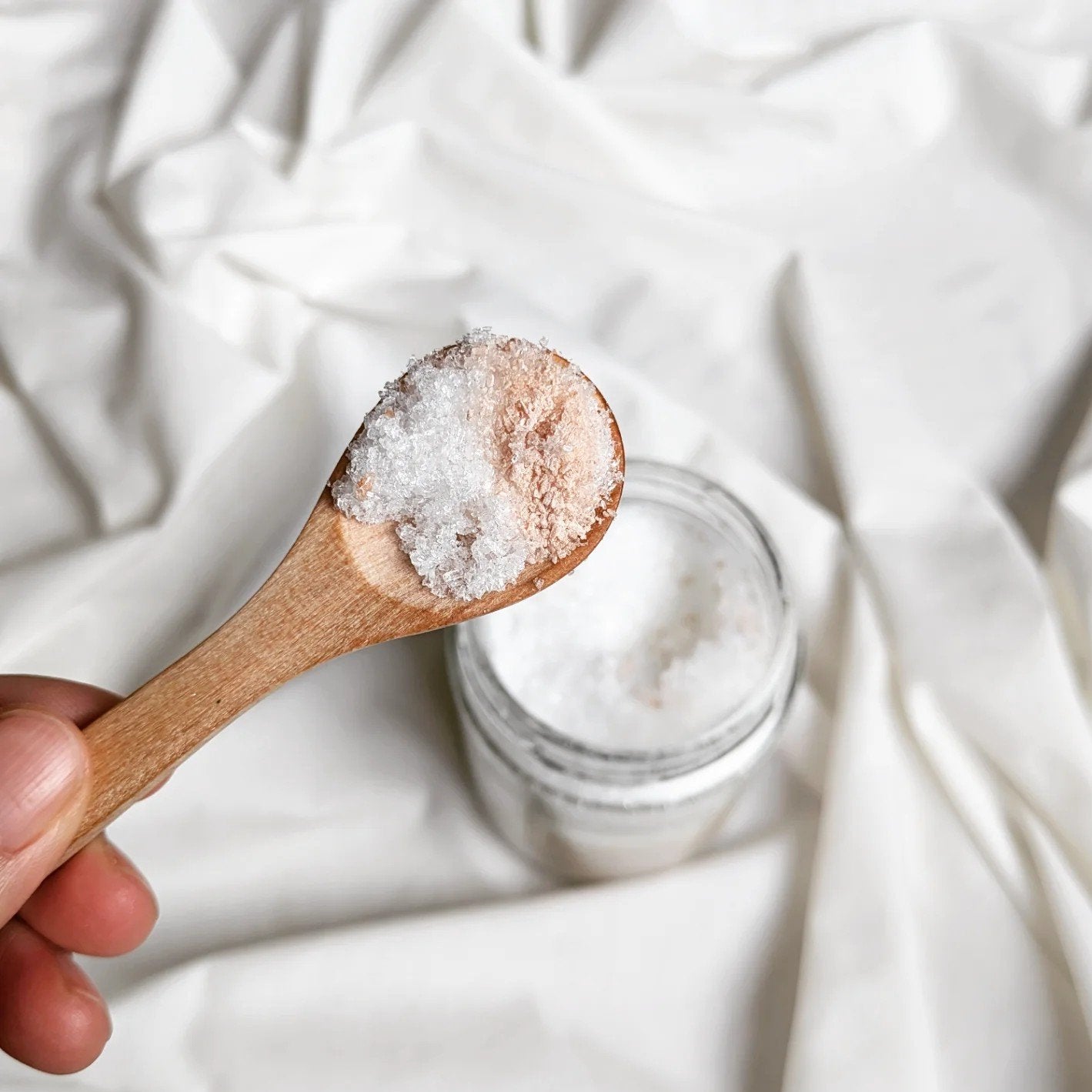 ピンククレイバスソルト センシュアスムーン/シャトンクーレ/無機塩系入浴剤を使ったクチコミ(2枚目)