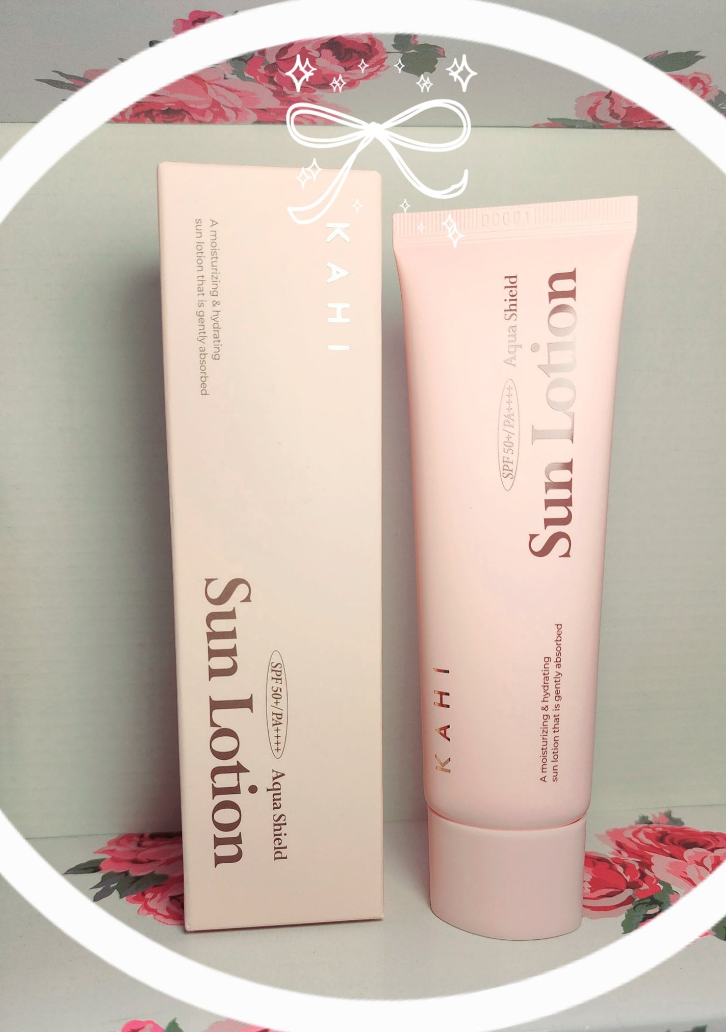 アクアシールド日焼け止めローション/KAHI/日焼け止めローションを使ったクチコミ(1枚目)