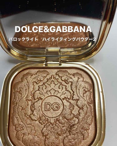 バロックライト ハイライティングパウダー/DOLCE&GABBANA BEAUTY/プレストパウダーを使ったクチコミ（1枚目）